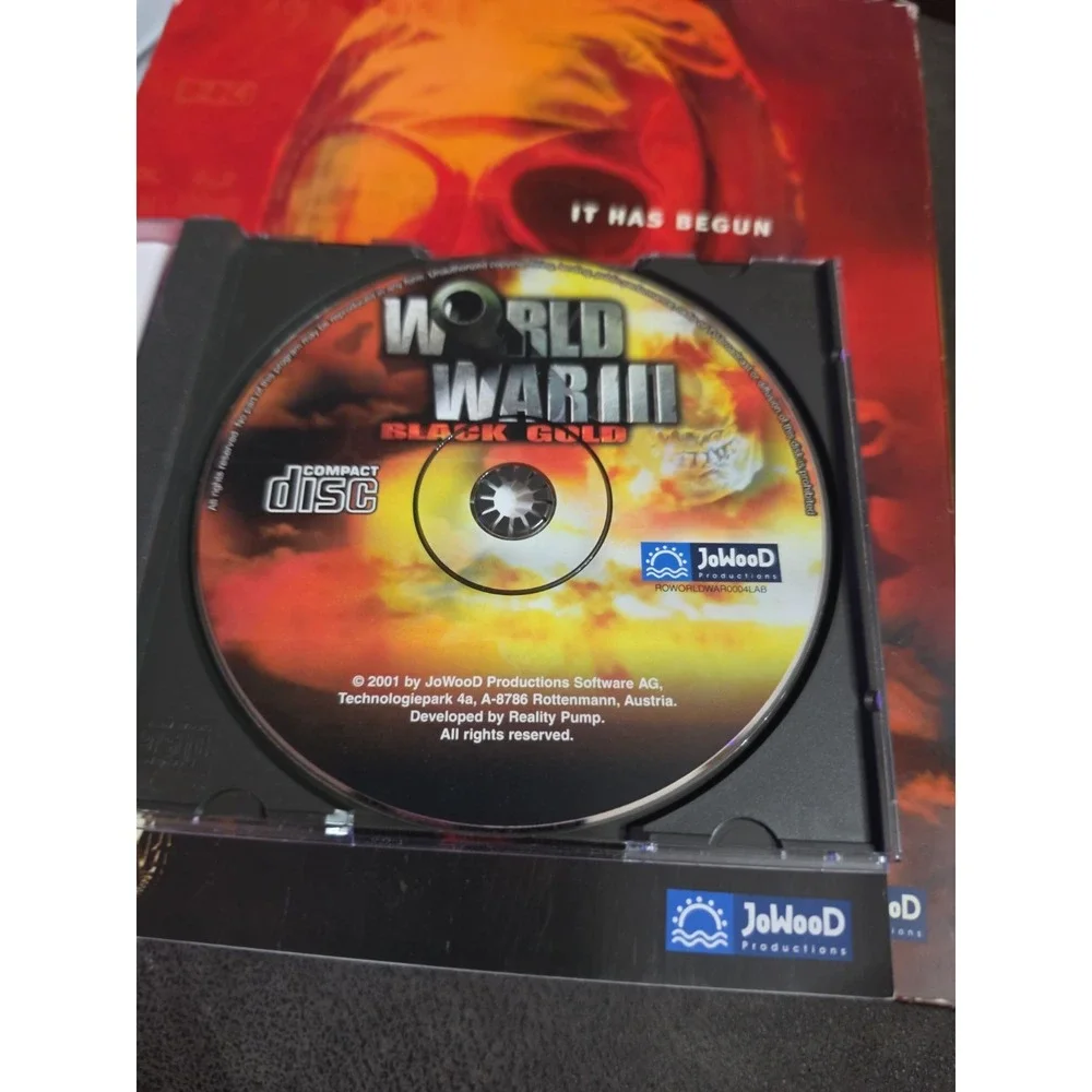 World War III: Black Gold (PC, 2001) Big Box Brand New Sealed